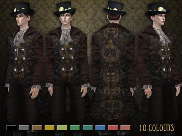 Sims 4 Polyploid male outfit by RemusSirion at TSR