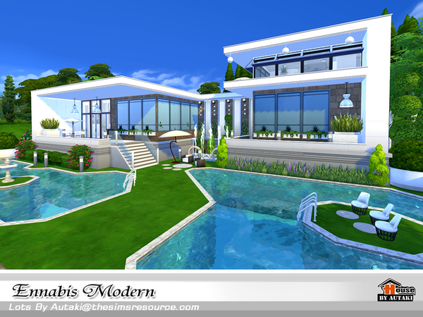 Sims 4 Ennabis Modern by autaki at TSR