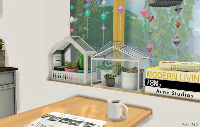 Sims 4 SOCKER & PS 2014 Greenhouse at MXIMS