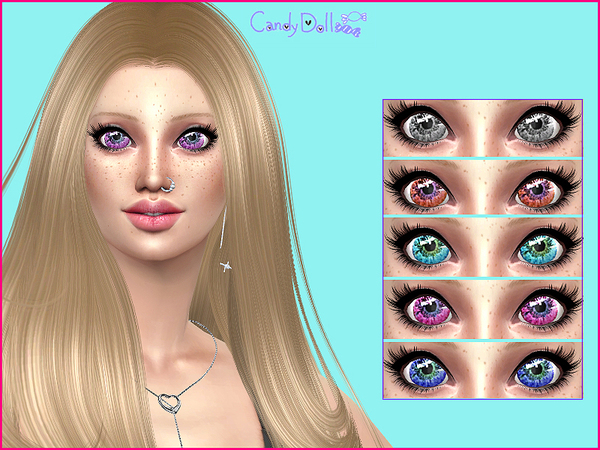 Sims 4 CandyDoll Summer Eyes by CandyDolluk at TSR