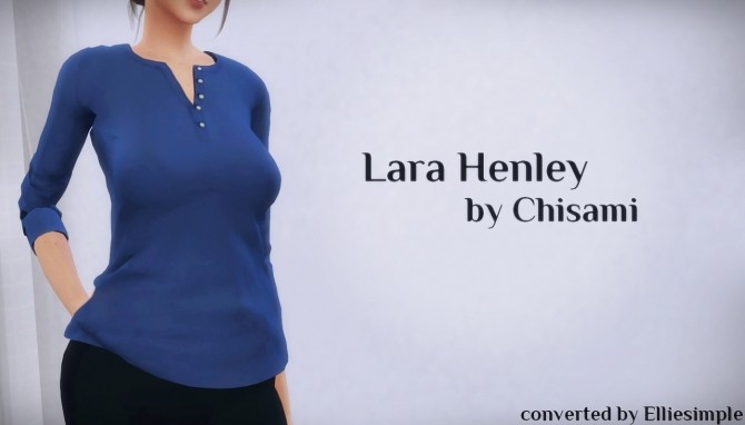 Sims 4 Lara Henley (Chisami) at Elliesimple