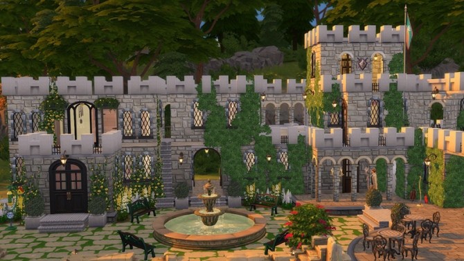Sims 4 Old Ruin Castle Club at Hafuhgas Sims Geschichten