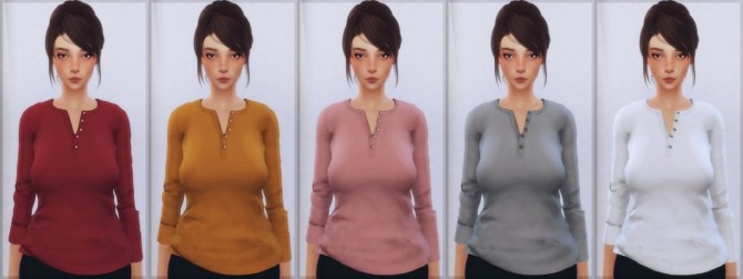 Sims 4 Lara Henley (Chisami) at Elliesimple