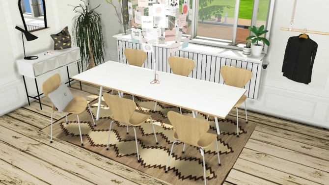 Sims 4 Nordic Inspired Furniture Conversion at MXIMS