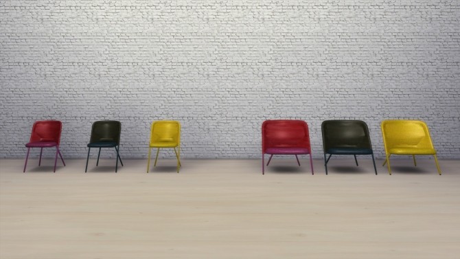 Sims 4 Shift Dining and Lounge Chair (Pay) at Meinkatz Creations