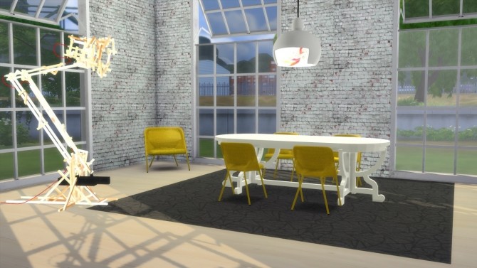 Sims 4 Shift Dining and Lounge Chair (Pay) at Meinkatz Creations