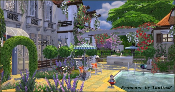 Sims 4 Provence house at Tanitas8 Sims