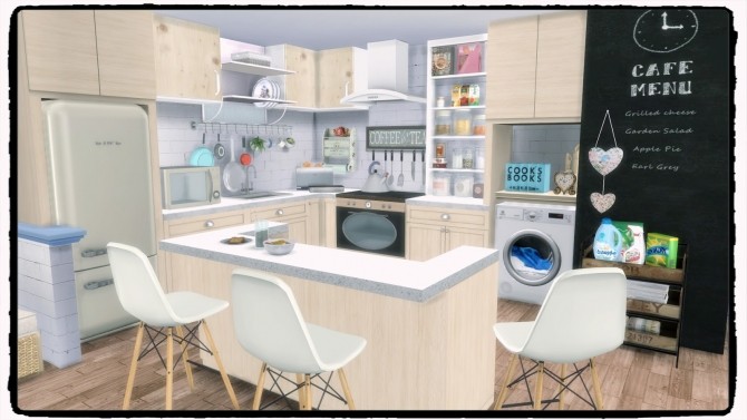 Sims 4 Sweet Kitchen at Dinha Gamer