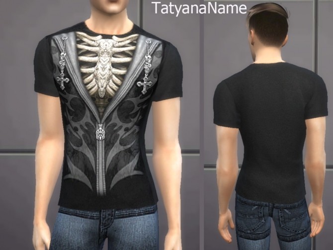 Sims 4 Male T shirt 03 at Tatyana Name