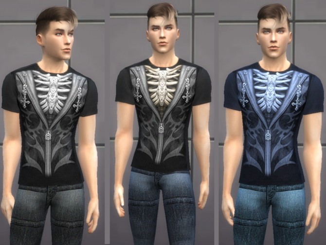 Sims 4 Male T shirt 03 at Tatyana Name