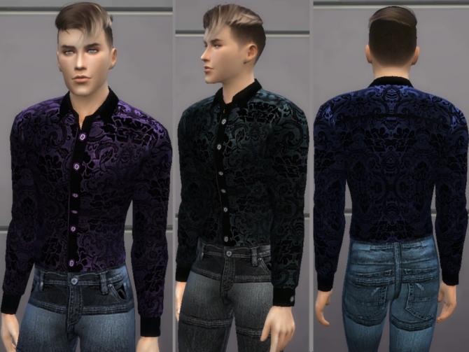 Male Shirt 01 at Tatyana Name » Sims 4 Updates