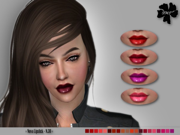 Sims 4 IMF Nova Lipstick N.30 by IzzieMcFire at TSR