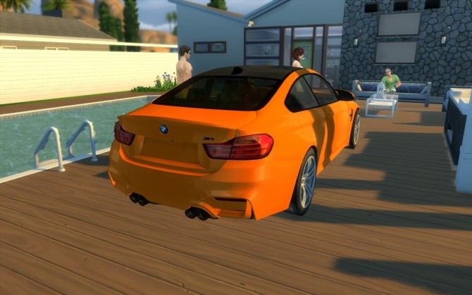 Sims 4 BMW M4 at LorySims