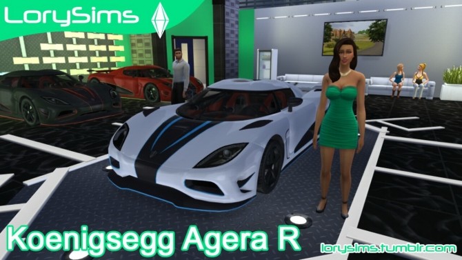 Sims 4 Koenigsegg Agera R at LorySims