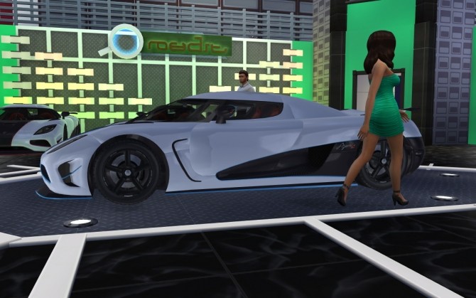Sims 4 Koenigsegg Agera R at LorySims