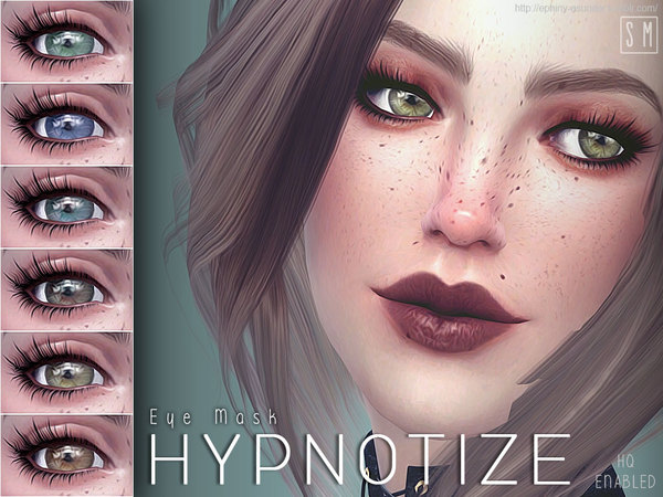 Sims 4 Hypnotize Eye Mask by Screaming Mustard at TSR