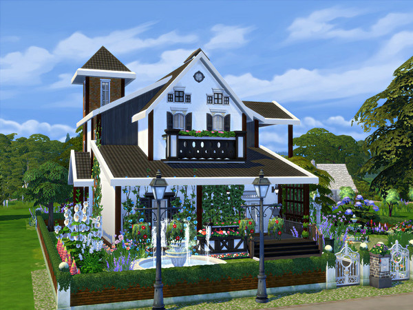 Sims 4 LARID house by marychabb at TSR