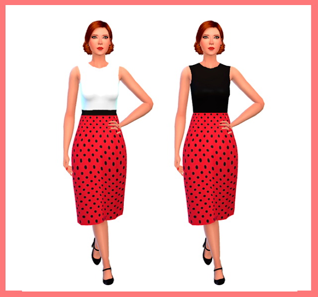 Sims 4 Dress 60 at Nathalia Sims