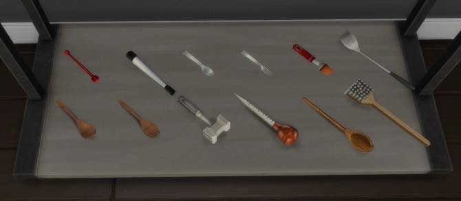 Sims 4 Better Debug Clutter Part 1 Kitchen Stuff by Madhox at Mod The Sims