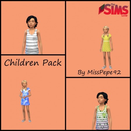 Children Pack by MissPepe92 at The Sims Lover