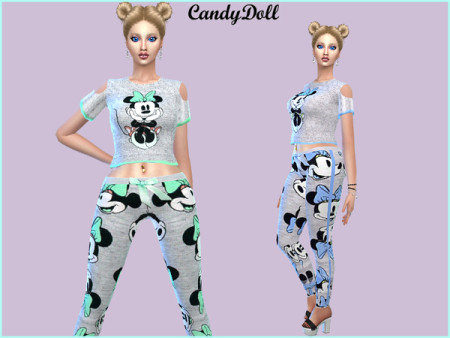 MinnieMouse Cute Set by CandyDolluk at TSR