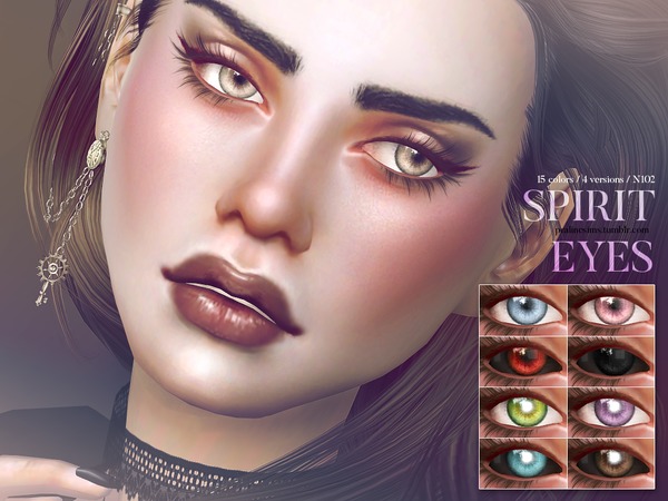 Sims 4 Spirit Eyes N102 by Pralinesims at TSR