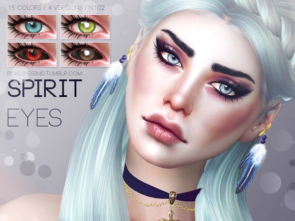 Sims 4 Spirit Eyes N102 by Pralinesims at TSR