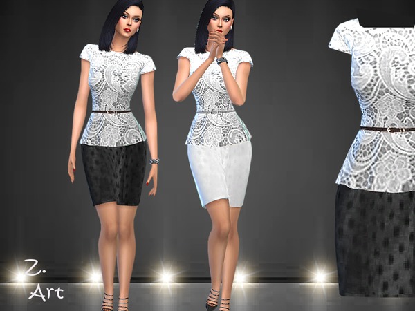 Sims 4 Lace Elegance by Zuckerschnute20 at TSR