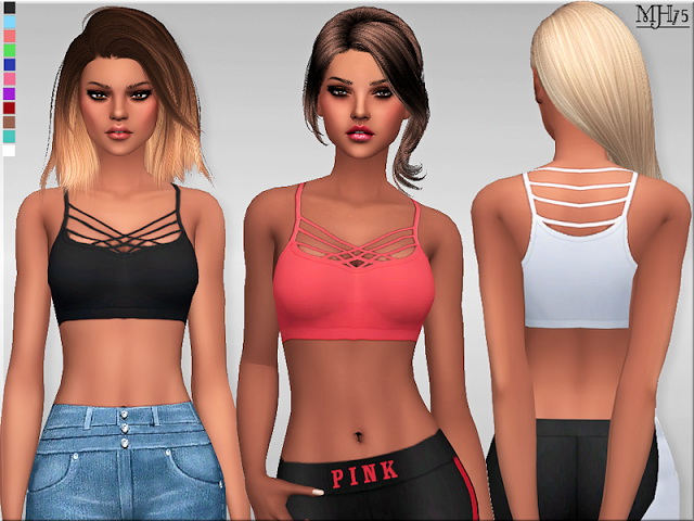 Sims 4 SimActive Tops by Margeh75 at Sims Addictions