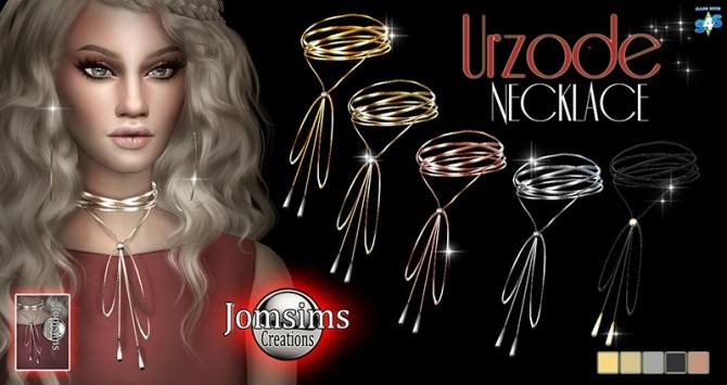 Sims 4 Urzode necklace at Jomsims Creations