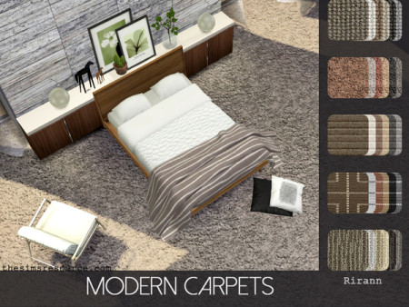 Modern Carpets by Rirann at TSR