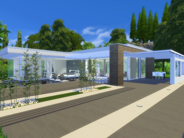Sims 4 Modern Glass Design by Suzz86 at TSR