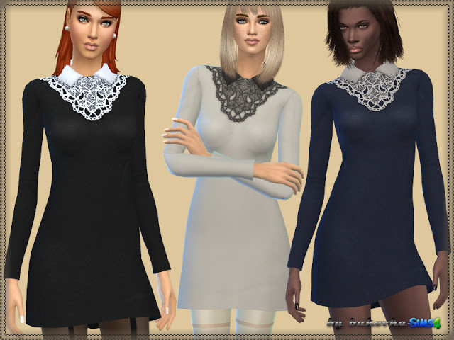 Sims 4 Vensdi Dress at Bukovka