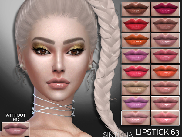 Sims 4 Lipstick 63 by Sintiklia at TSR