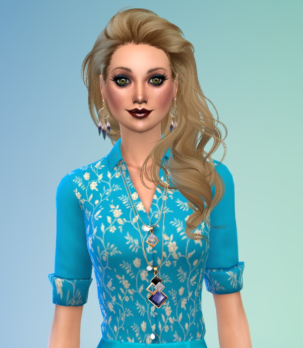 Sims 4 Button Down Shirt Re textured by vanessahuckeby at Mod The Sims