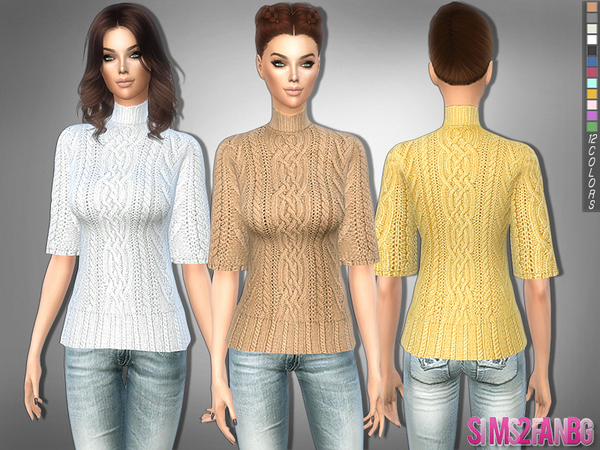 Sims 4 223 Knitwear by sims2fanbg at TSR