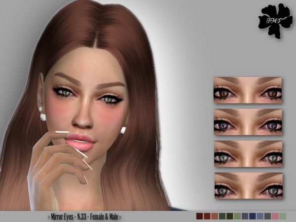 Sims 4 IMF Mirror Eyes N.33 F/M by IzzieMcFire at TSR
