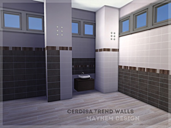 Sims 4 Cerdisa Trend Walls by Mayhem Design at TSR