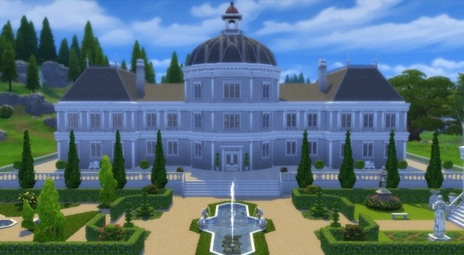 Sims 4 Le Castelet by Pyrénéa at Sims Artists