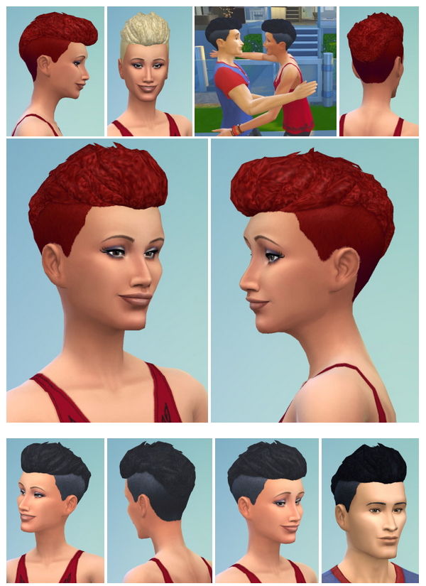 Sims 4 Short Afro Curls at Birksches Sims Blog