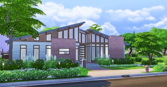 Sims 4 Apex Ranch A Mid Century Home at Simsational Designs
