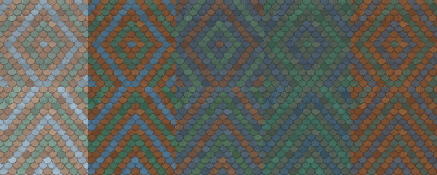 Sims 4 Rivendell mosaic roof tiles by Velouriah at Mod The Sims