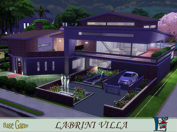 Sims 4 Labrini Villa by evi at TSR