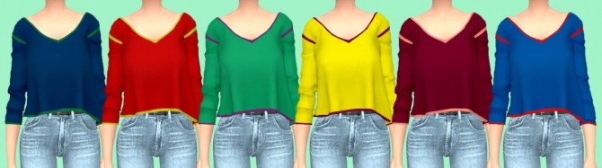 Sims 4 Tracy Mid Top Multi Recolors at Tukete