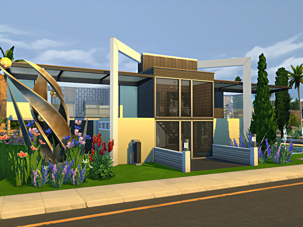 Sims 4 Wardas small house by marychabb at TSR
