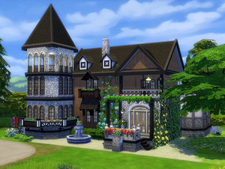 OSTOJA house by marychabb at TSR » Sims 4 Updates