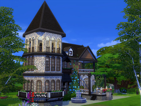 OSTOJA house by marychabb at TSR » Sims 4 Updates