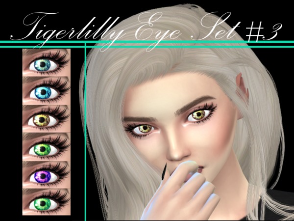 Sims 4 Eye Set #3 by tigerlillyyyy at TSR