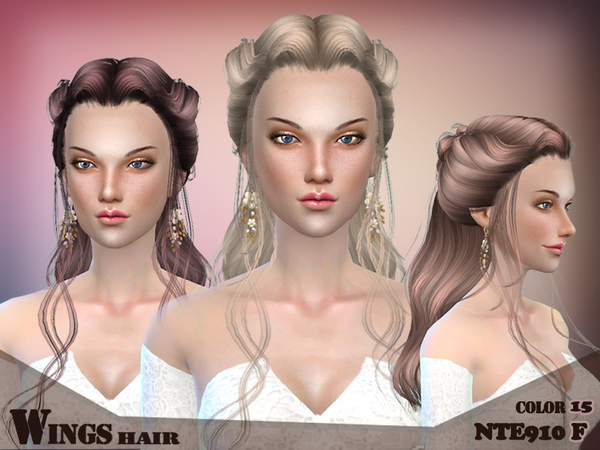 Sims 4 HAIR NTE910 F by wingssims at TSR