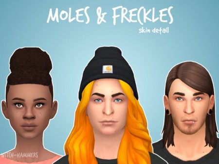Freckles and Moles by witch-hammers at Mod The Sims